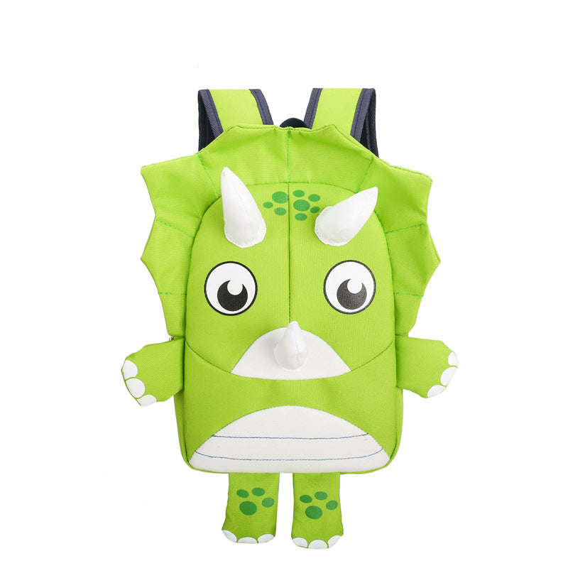 Cartoon Little Dinosaur Anti-Lost School Bag