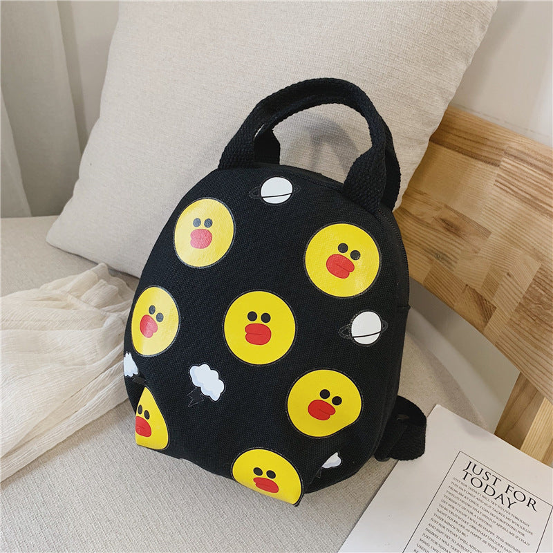 Children's mini canvas backpack