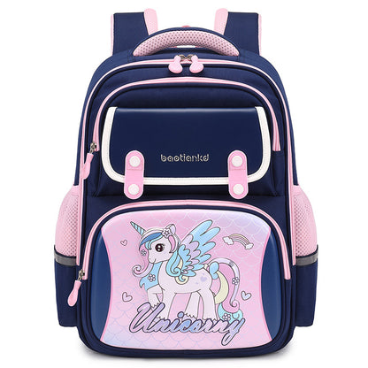 Children's Schoolbag Large Capacity Cartoon Lightweight Backpack
