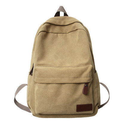 Canvas Backpack Large Capacity Outdoor Travel Oxford Cloth