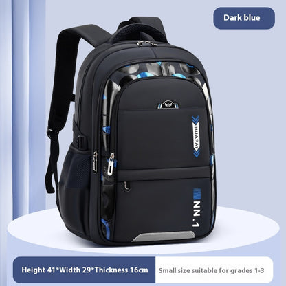 Children's Junior And Middle School Students Large Capacity Backpack