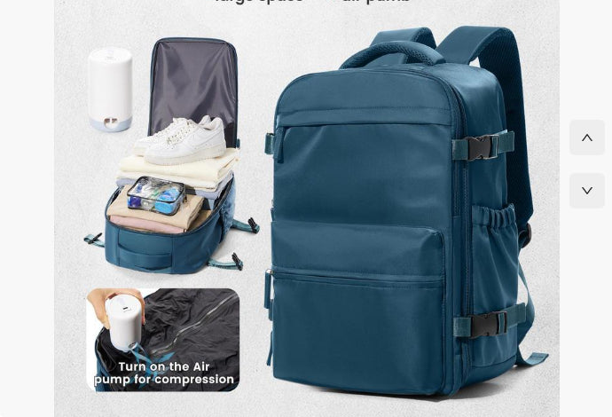 Large Capacity Vacuum Compression Backpack