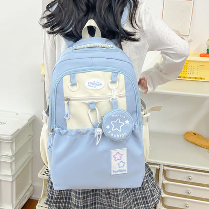 Cute Girl Junior High School Student Good-looking Backpack