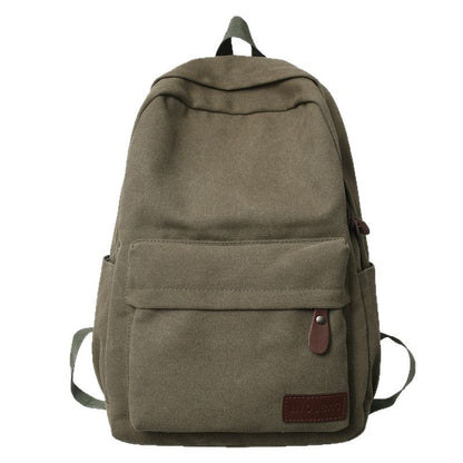 Canvas Backpack Large Capacity Outdoor Travel Oxford Cloth