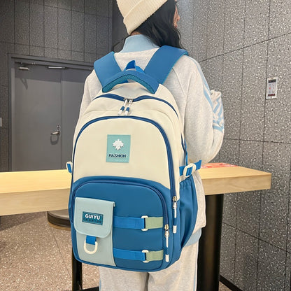 Backpack Large Capacity Early High Student Schoolbag